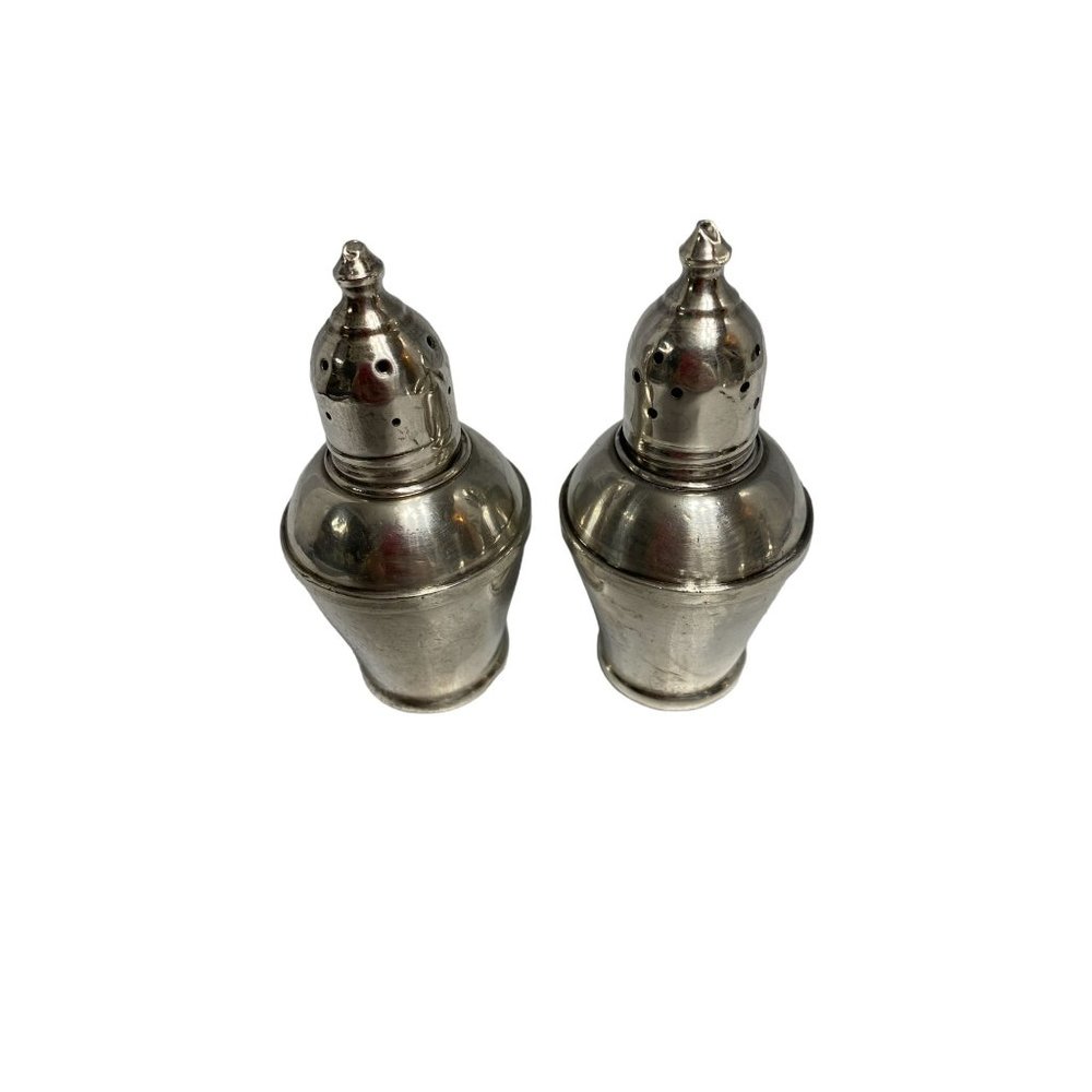 Vintage Sterling Silver Salt and Pepper Shakers